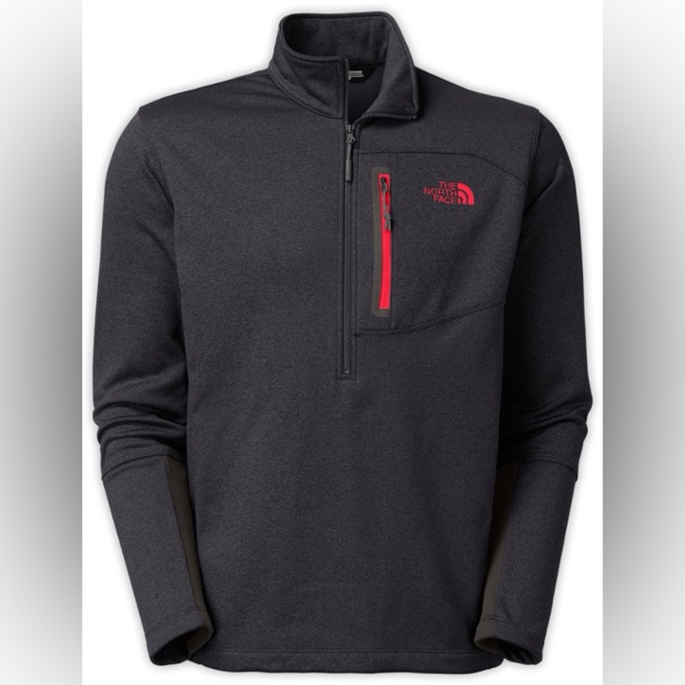 The North Face men’s Half-Zip Jacket, size medium, dark grey